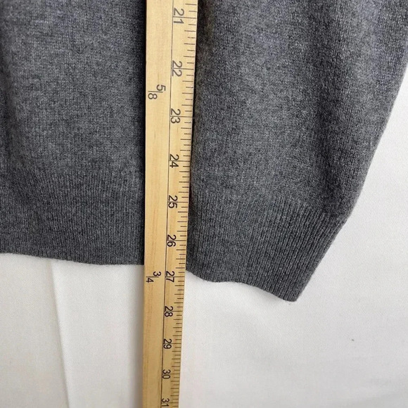McCarren & Sons NYC 100% Cashmere Moustache Sweater L - Picture 4 of 8
